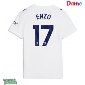 Manchester City Enzo Fernandez #17 Replika Tredjetrøje Dame 2026-27 Kortærmet